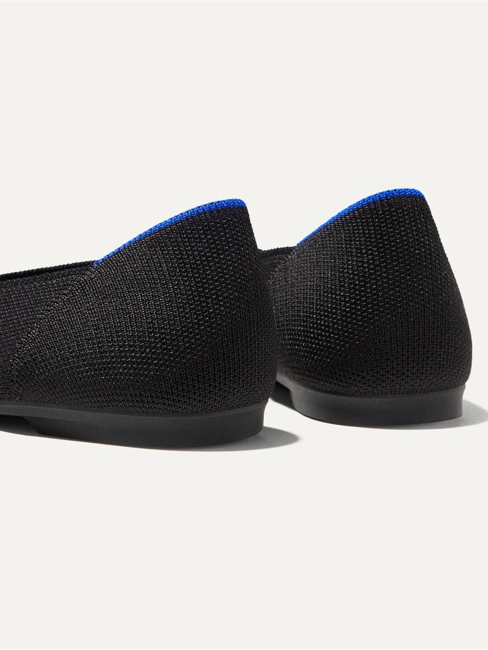 Size 12 Black Rothys “The Point” Woven Shoes EUC - Picture 4 of 14